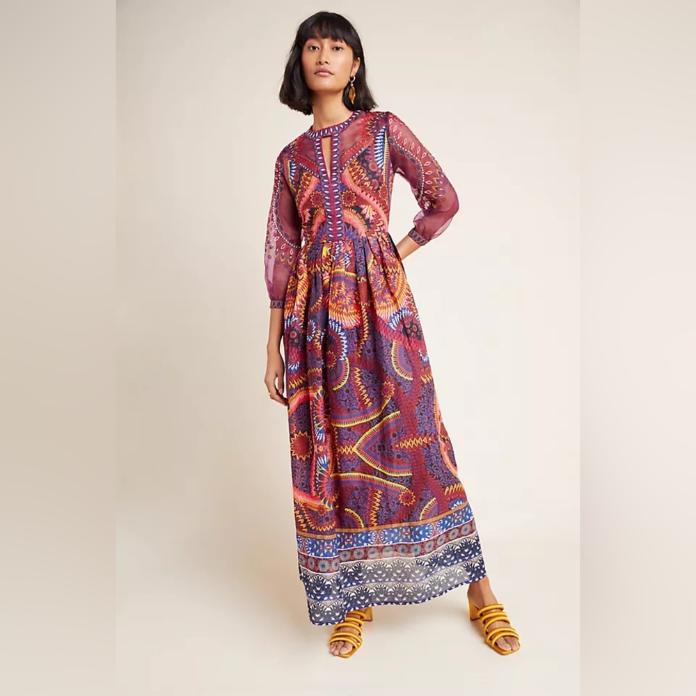 Anthropologie Maren Dress